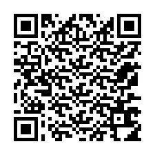 Código QR para número de telefone +12177614557