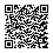 QR код за телефонен номер +12177616332