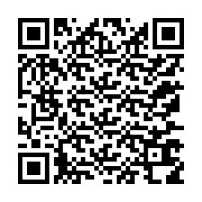 Codice QR per il numero di telefono +12177618128