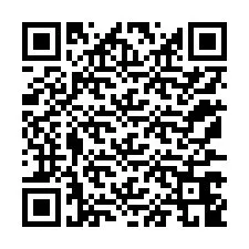 Kode QR untuk nomor Telepon +12177649060