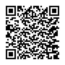 QR kód a telefonszámhoz +12177709996