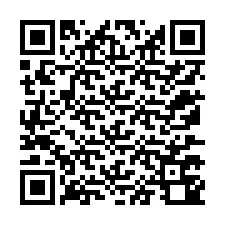 QR-код для номера телефона +12177740148