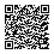 QR код за телефонен номер +12177831214