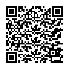 Código QR para número de teléfono +12177833085