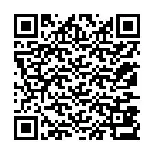 Código QR para número de teléfono +12177833089