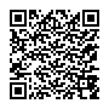 Codice QR per il numero di telefono +12177858852