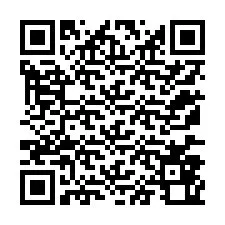 QR kód a telefonszámhoz +12177860704