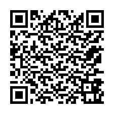 Kode QR untuk nomor Telepon +12177861067