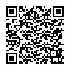 Código QR para número de teléfono +12177861266