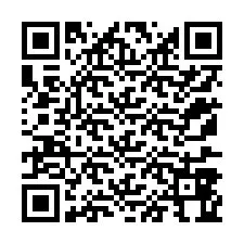 QR Code สำหรับหมายเลขโทรศัพท์ +12177864800