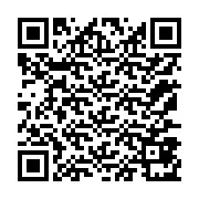 QR kód a telefonszámhoz +12177871161