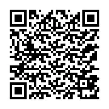 QR-код для номера телефона +12177871164