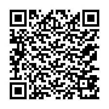 QR код за телефонен номер +12177871173