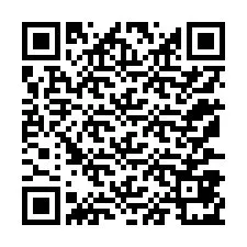 QR kód a telefonszámhoz +12177871174