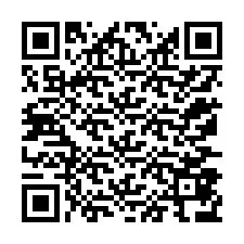 QR-code voor telefoonnummer +12177876398