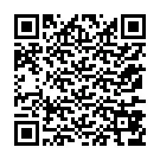 QR kód a telefonszámhoz +12177876406