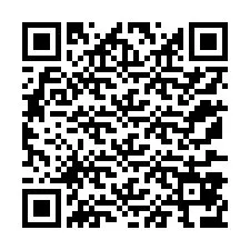 QR код за телефонен номер +12177876410