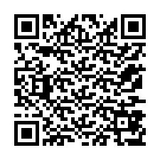 QR kód a telefonszámhoz +12177877483