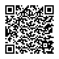 QR код за телефонен номер +12177877486