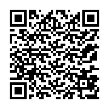 Código QR para número de teléfono +12177877505