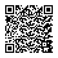 Código QR para número de teléfono +12177881872