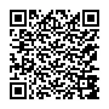 Código QR para número de teléfono +12177887872