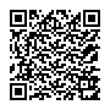 QR Code สำหรับหมายเลขโทรศัพท์ +12177911641