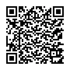 QR код за телефонен номер +12177911642