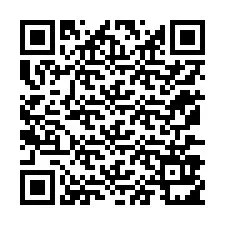 QR Code สำหรับหมายเลขโทรศัพท์ +12177911652