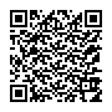 QR-koodi puhelinnumerolle +12177914850