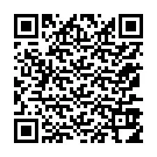 QR-koodi puhelinnumerolle +12177914856