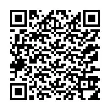 Código QR para número de teléfono +12177914858