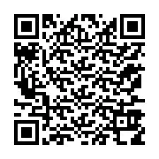 Código QR para número de telefone +12177918822