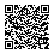 QR kód a telefonszámhoz +12177918824