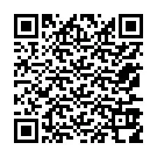 QR Code สำหรับหมายเลขโทรศัพท์ +12177918827