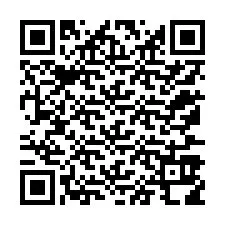 QR kód a telefonszámhoz +12177918828