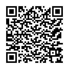 QR Code สำหรับหมายเลขโทรศัพท์ +12177924445