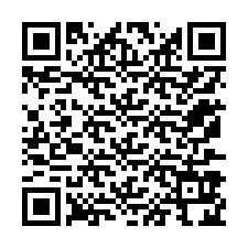 QR код за телефонен номер +12177924453