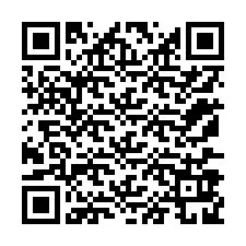 QR kód a telefonszámhoz +12177929211