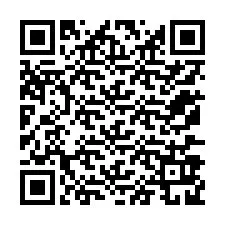 QR-код для номера телефона +12177929213