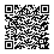 QR-Code für Telefonnummer +12177941142