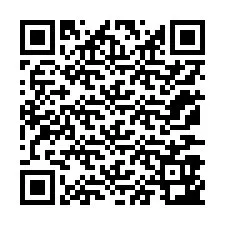 Codice QR per il numero di telefono +12177943185