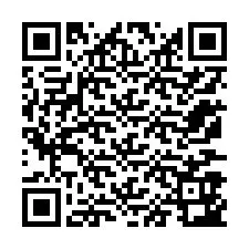 Código QR para número de teléfono +12177943187