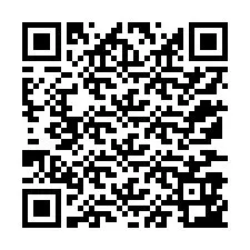 QR kód a telefonszámhoz +12177943188