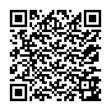Codice QR per il numero di telefono +12177943189