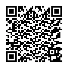 QR-код для номера телефона +12177943190