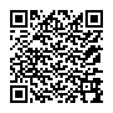 Código QR para número de teléfono +12177994041