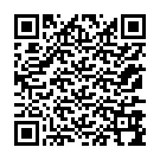 QR-koodi puhelinnumerolle +12177994045