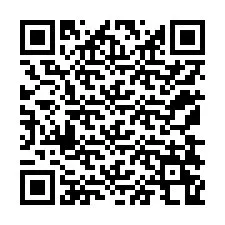 QR-koodi puhelinnumerolle +12178268420