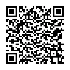 Código QR para número de teléfono +12178268427